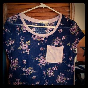 Womens floral shirt